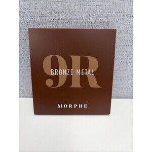 Morphe 9R Bronze Metal Pressed Powder Eyeshadow Palette New